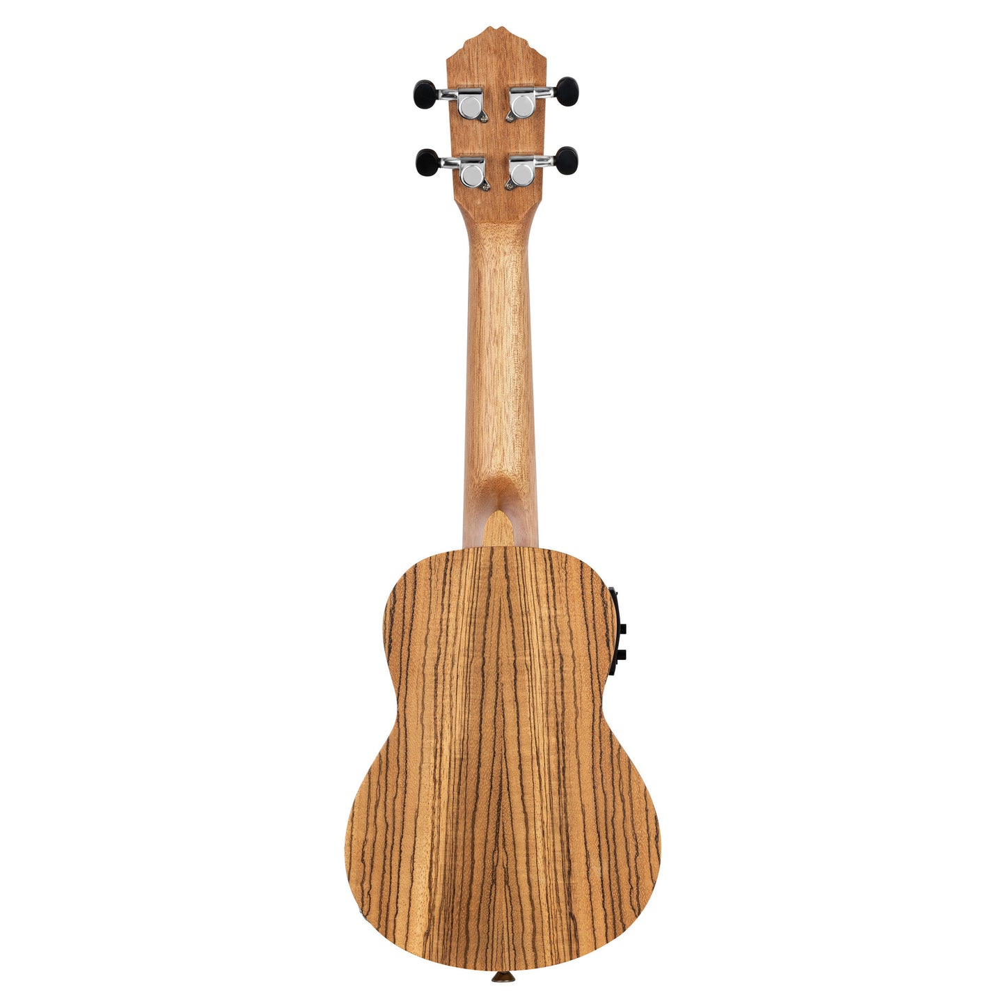 RFU10ZE, modèle Soprano, EQ MagusUke, table zebrawood, f/e zebrawood, manche acajou, housse, naturel satiné