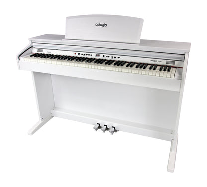 Piano numérique meuble Adagio DP150WH | 88 notes, toucher lourd