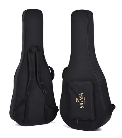 Etui léger avec logo Sigma pour guitare OM & 000