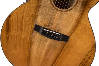 SFX-MY, myrtlewood massif torrefié, fond & éclisses myrtlewood, touche ovangkol, EQ Fishman Presys II, naturel brillant