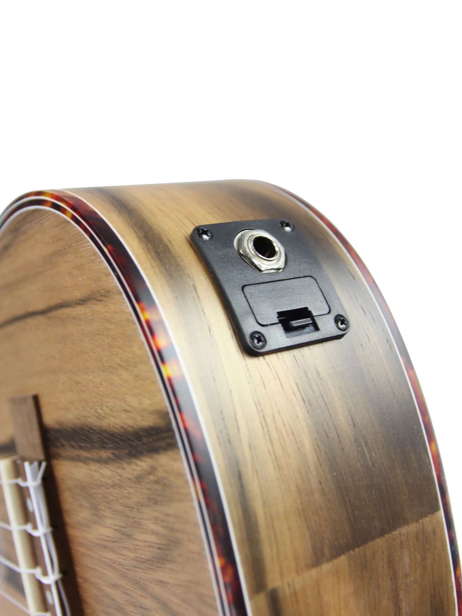 Ukulélé Concert, table dao, fond & éclisses dao, préampli EQ-7B, housse, naturel