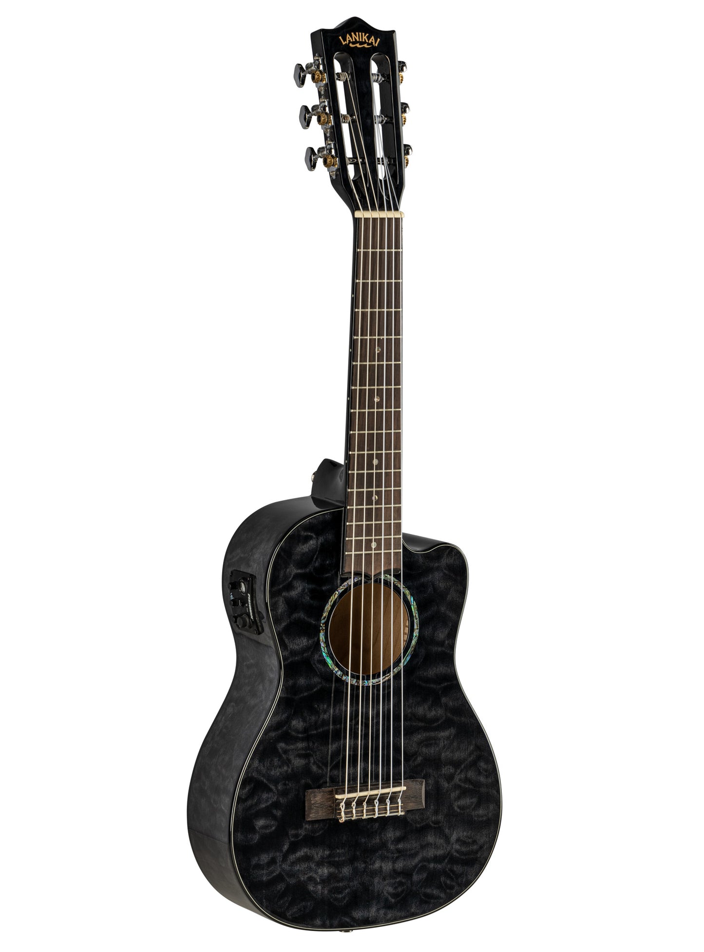 Guitarlélé Lanikai érable pommelé QM-BKCECG