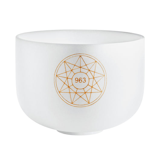 SINGING BOWL SONIC CRISTAL 10",  963 HZ