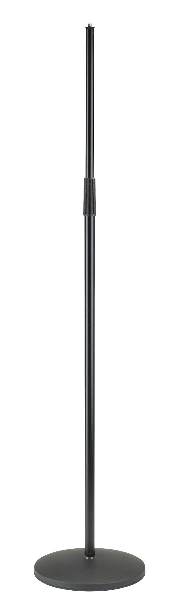 Support micro droit avec socle rond