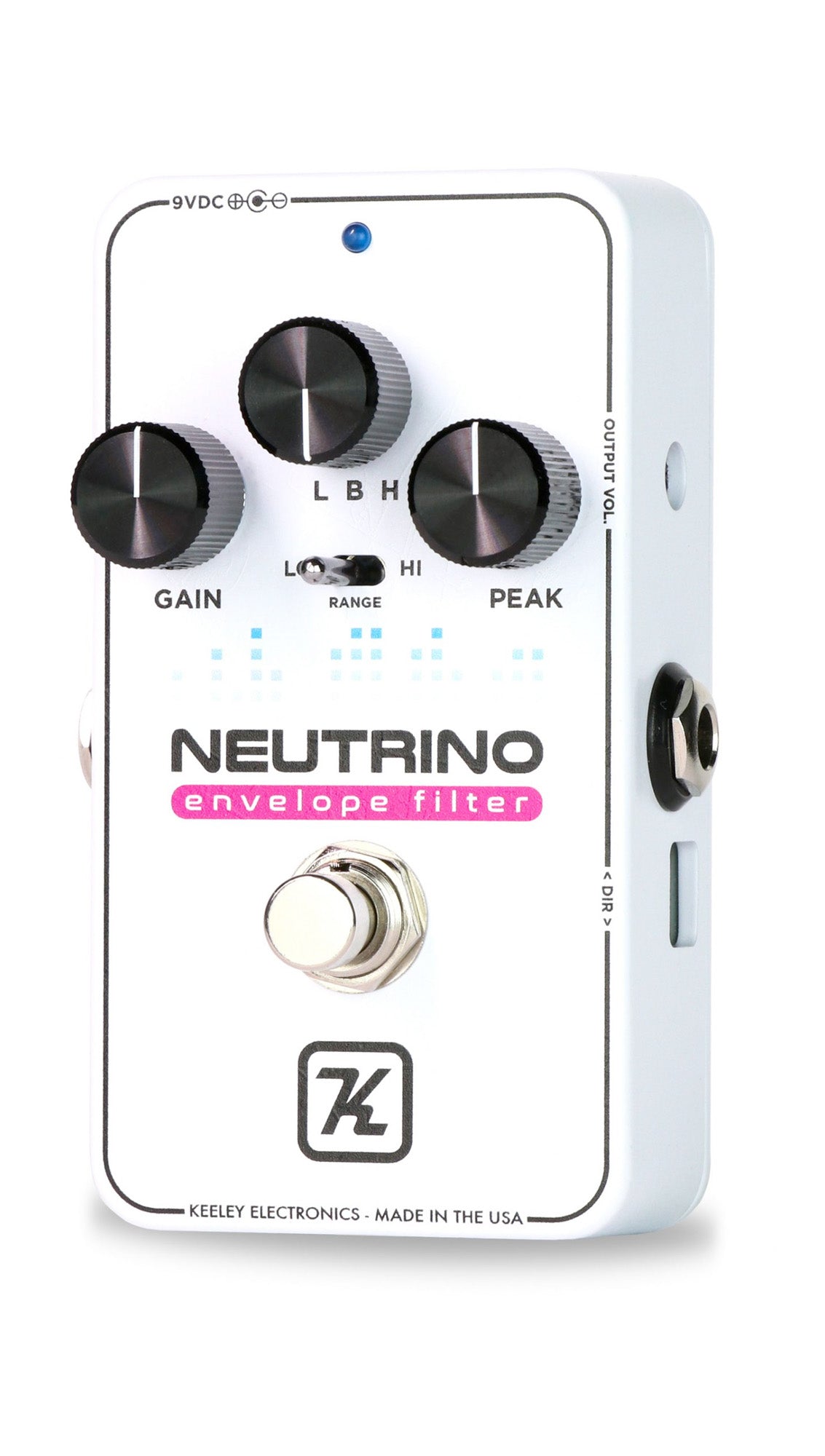 Pédale NEUTRINO V2, filtre d'enveloppe et wah automatique avec sélecteur de filtre (High, Low, Band Pass)