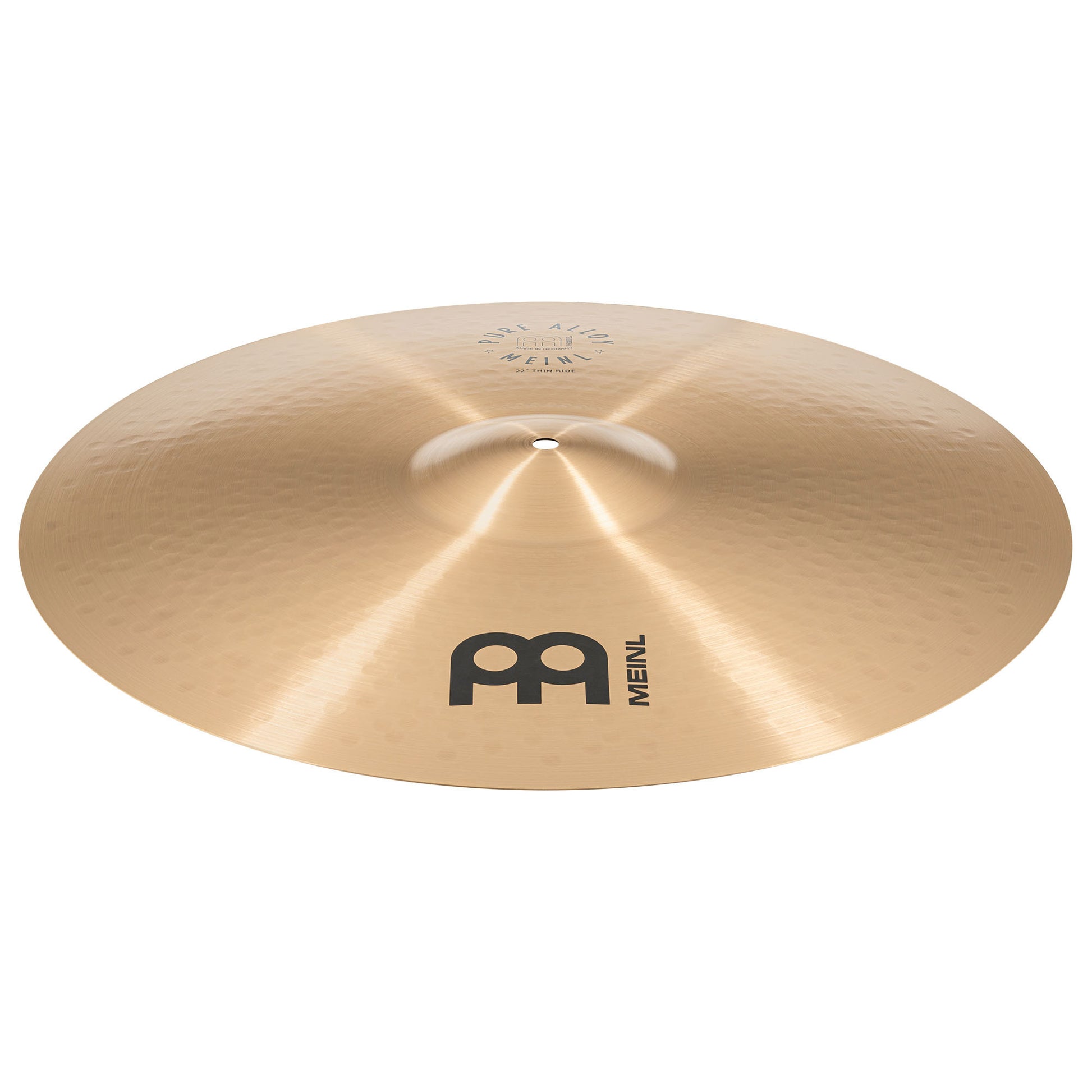 Thin Ride 22" Meinl Pure Alloy fini traditional martelé