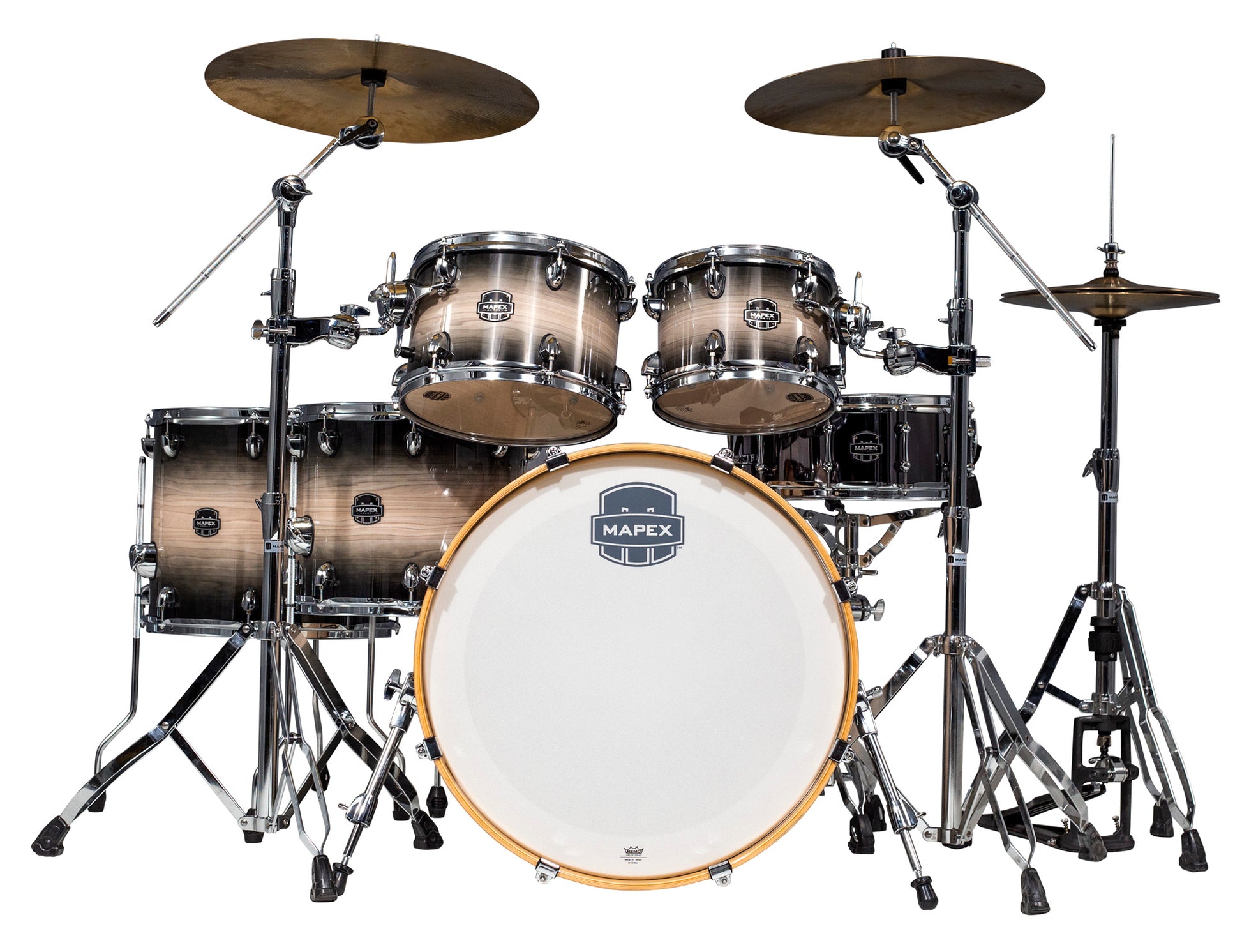 MAPEX ARMORY STUDIO 6 FUTS BLACK BURST. Série limitée