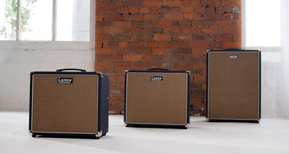 Ampli guitare électrique 60W, 1x HP 12" HH, 2 canaux, EQ 3 bandes, réverb, boucle d'effet, 9.4 kg, bleu