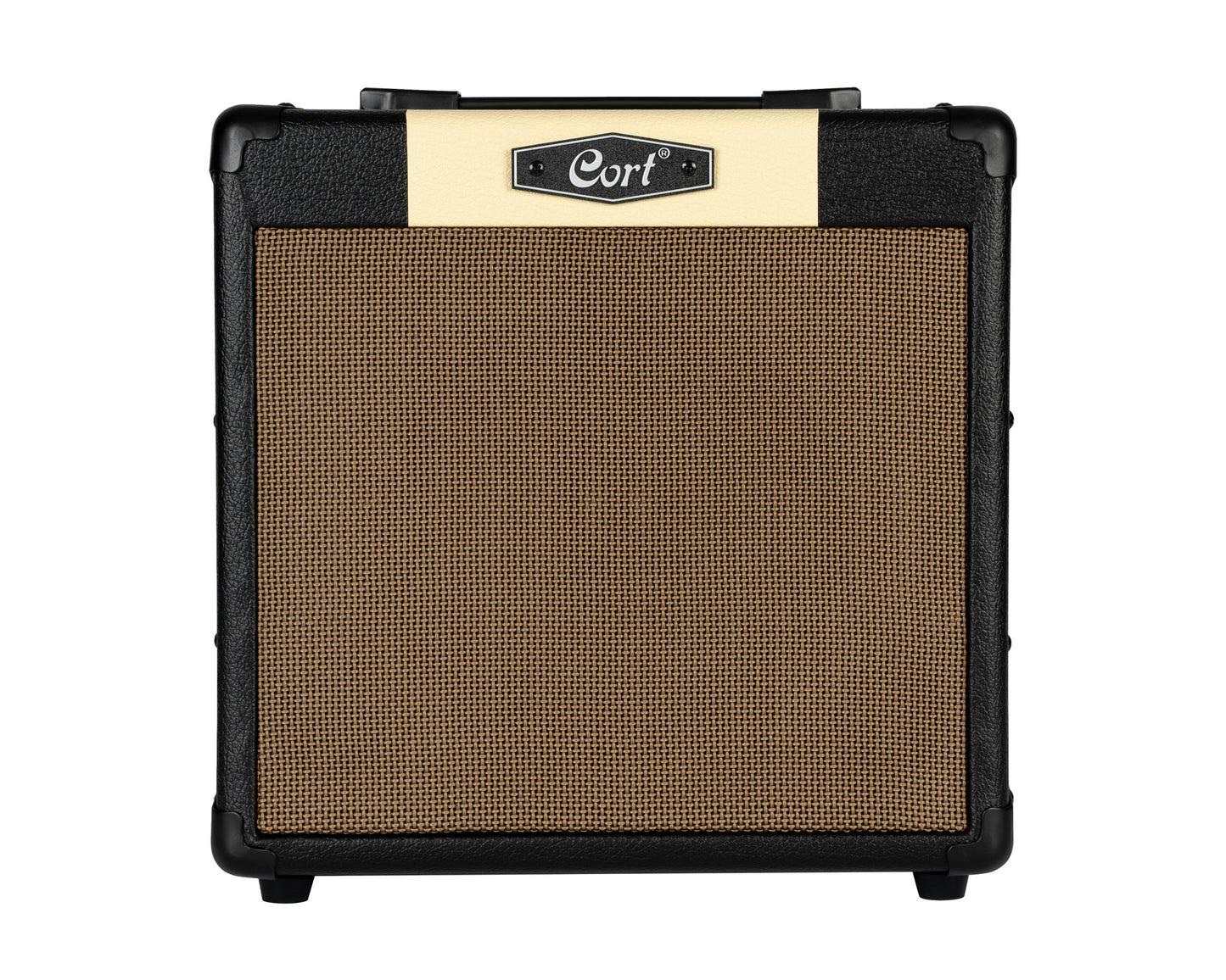 Ampli guitare 15W, 1 x 8", 2 canaux, égaliseur 3 bandes, réverb, entrée CD/MP3 mini-Jack, sortie casque mini-Jack, noir