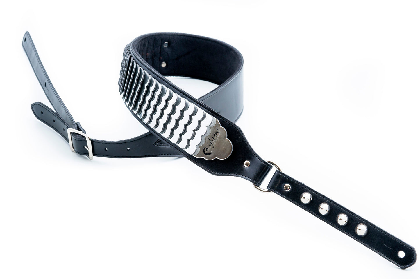 Courroie modèle LEGEND JL PYTHON, synthétique, largeur 6 cm, longueur 103 à 135 cm, réglage par boucle, poids: 242 g, noir