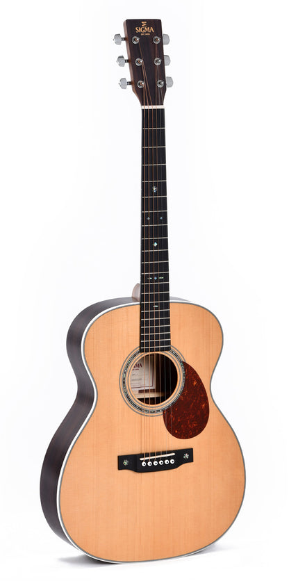 Modèle OMT-1, Orchestra Model, table épicéa massif, f/e tilia, touche micarta, naturel brillant