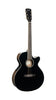 CORT EX-SFX-ASHBK EXOTISCHE SFX ASH BURL-BLACK GITAAR