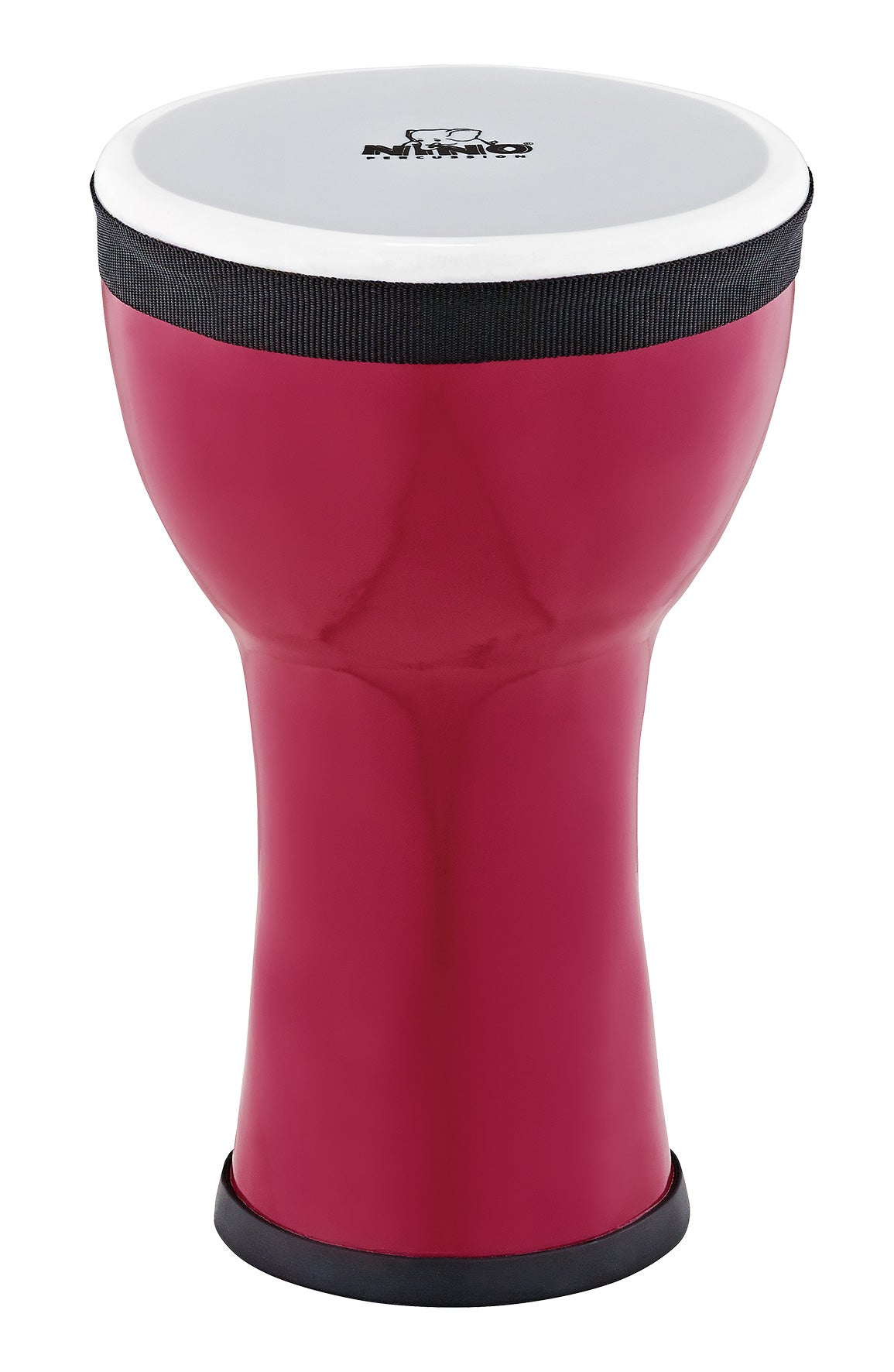 DJEMBE NINO ÉLÉMENT 6" BUBBLE GUM, SYNTHÉTIQUE, PEAU PLASTIQUE, 26.7CM