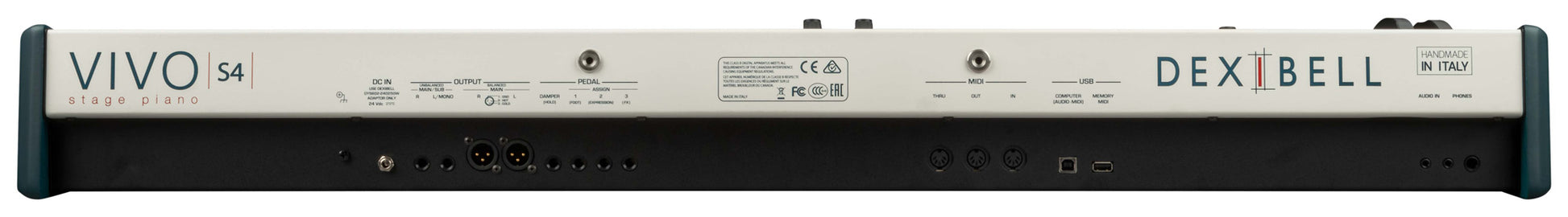 Piano numérique de scène Dexibell Vivo S4 | 73 notes, toucher lourd