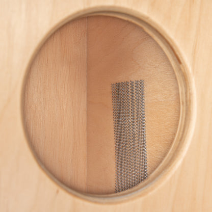 Boxito Meinl série Bongo/Cajon en zebrano exotique et bouleau baltique, instrument réversible 1 côté bongo et 1 côté cajon