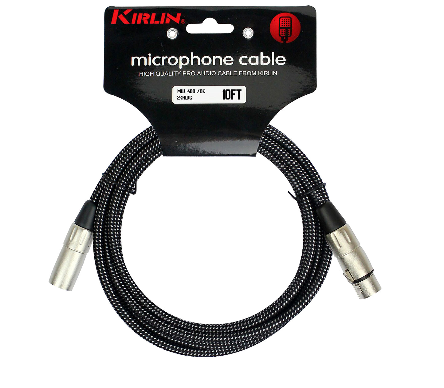 Câble micro ORIGINAL XLR mâle/XLR femelle, 3 mètres, noir