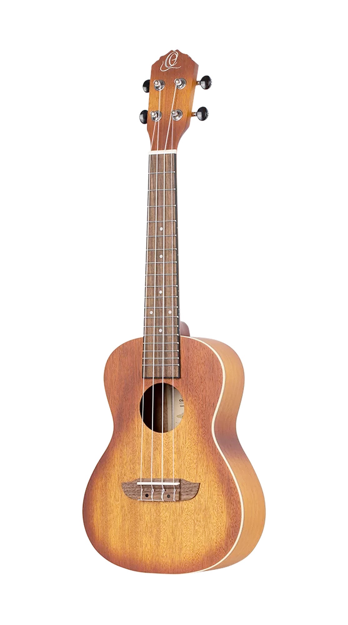 RUDAWN, modèle Concert, table okoume, fond & éclisses okoume, manche acajou, dawn sunburst satiné, modèle gaucher