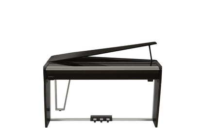 Piano numérique à queue Dexibell Vivo H10MGBKP | 88 notes, toucher lourd hybride