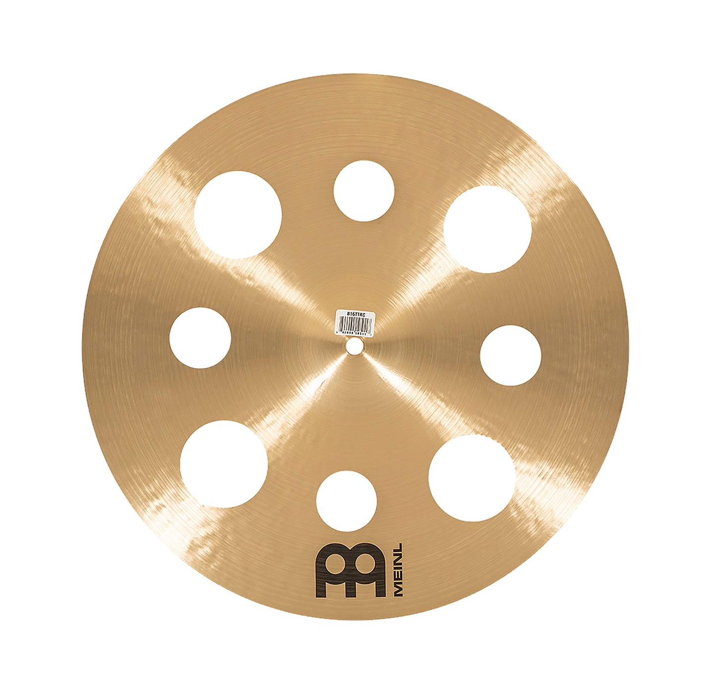 TRASH CRASH MEINL BYZANCE 16" TRADITIONAL, ALLIAGE BRONZE B20, MARTELÉE A LA MAIN, FINITION TRADITIONNELLE