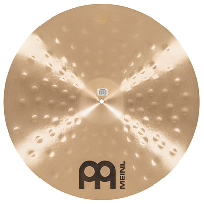 Ride 22" Extra Hammered Meinl Pure Alloy fini traditional martelé