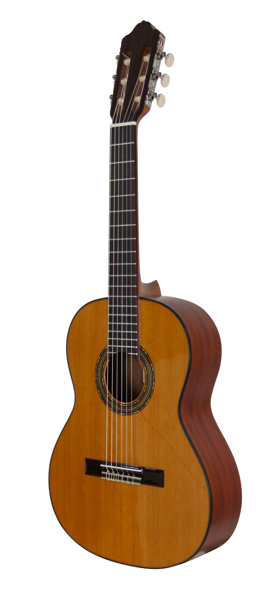 3ST53, modèle 1/2, table cèdre massif, fond et éclisses acajou, touche palissandre, diapason 535 mm, satiné, table brillante