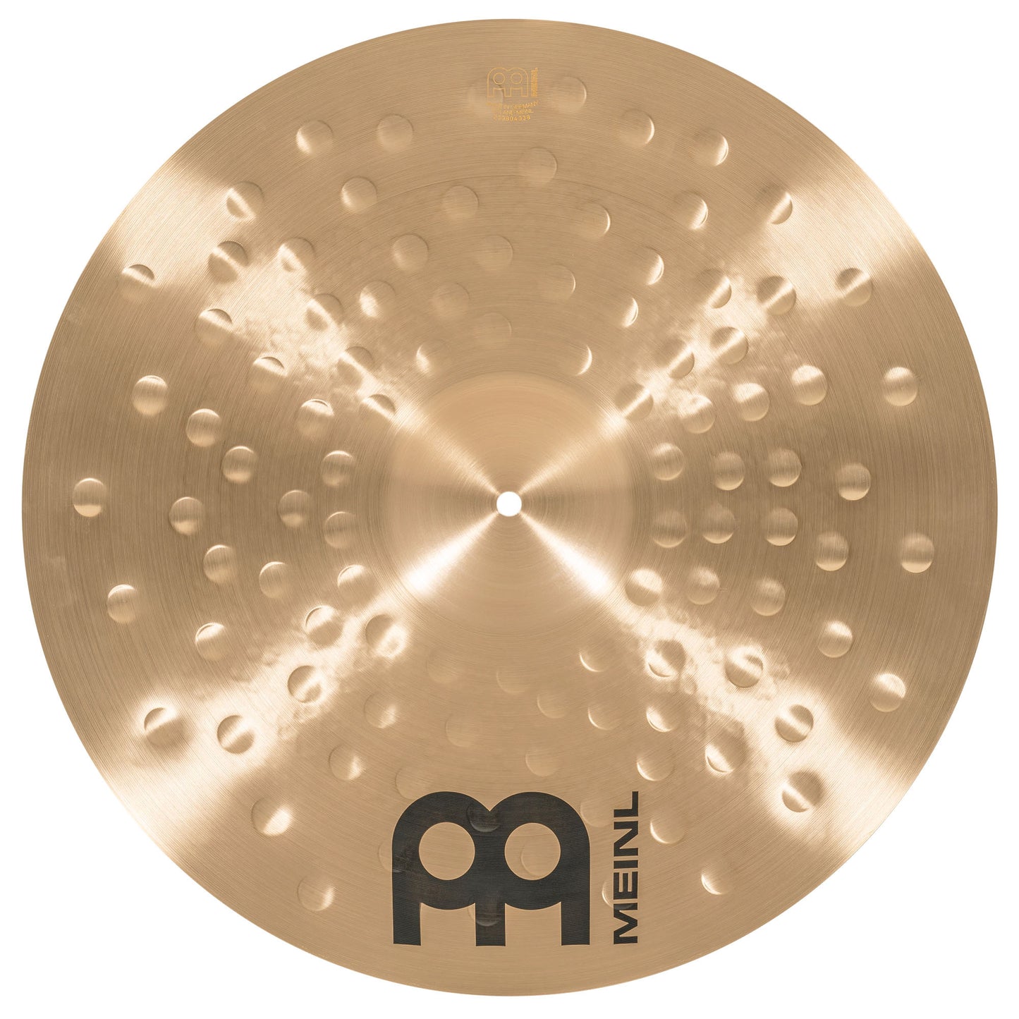 Crash Ride 20" Extra Hammered Meinl Pure Alloy fini traditional martelé