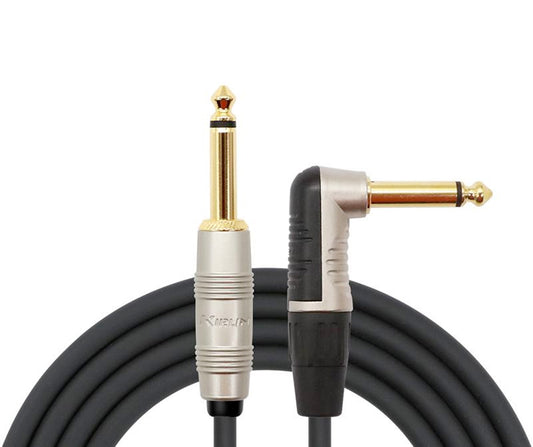 Kirlin IP202SI-6BK Cable Silent 6M Jack Jack Coude