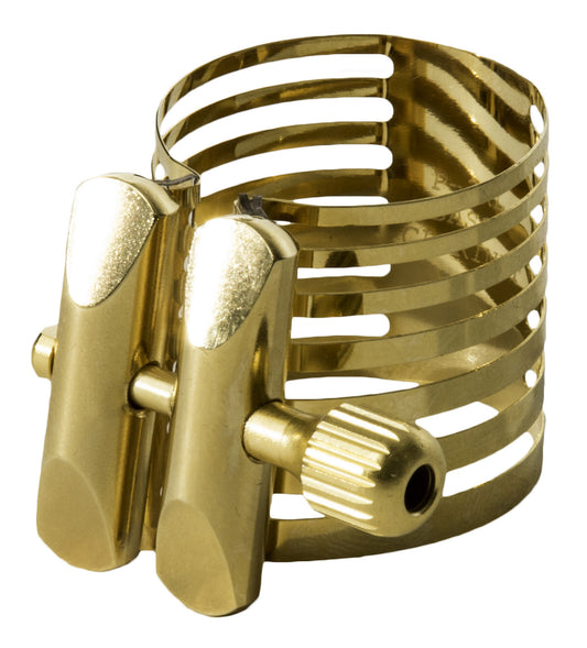Ligature de saxophone alto et ténor Rovner Platinum Gold 2M