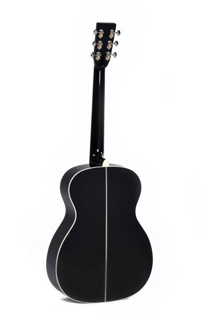 Modèle 000R BLACK DIAMOND, édition spéciale, Forme 000, table épicéa massif AA, f/e palissandre, soft case, noir brillant