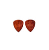 Ortega set van 2 sandelhouten plectrums
