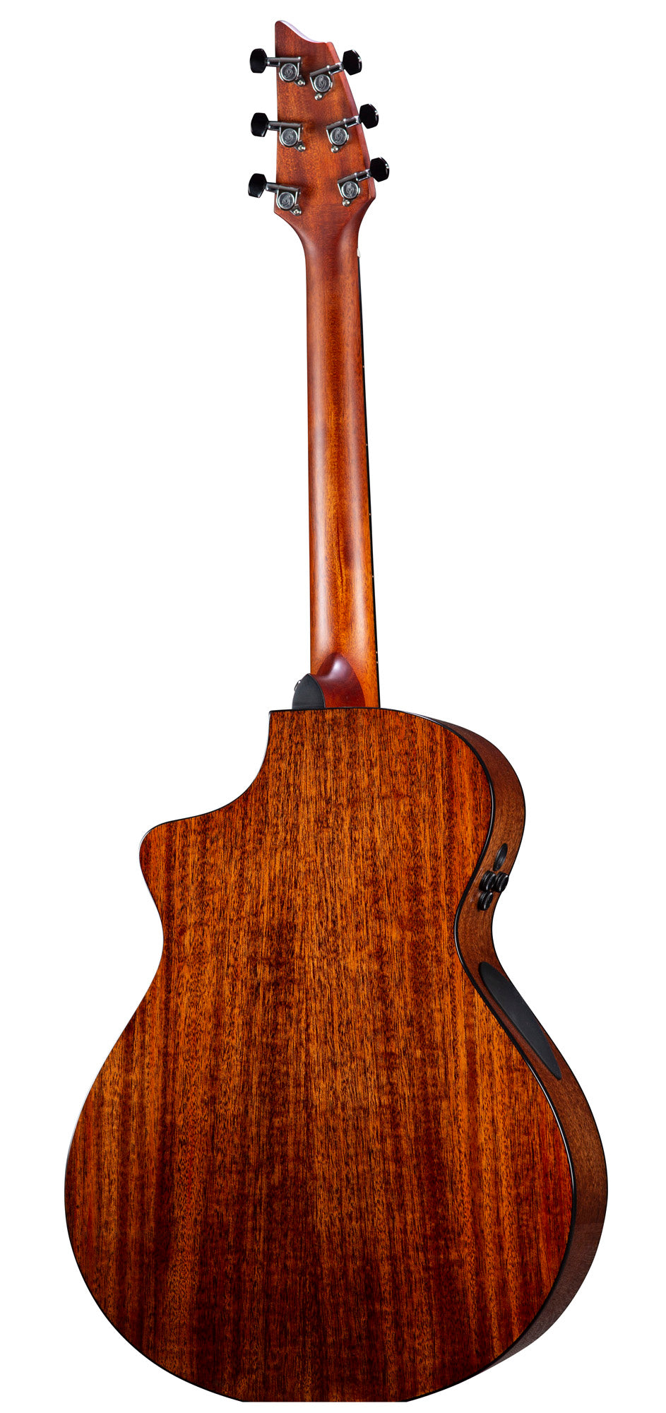 SOLO PRO CONCERT EDGEBURST CE, pan coupé, table cèdre rouge massif, f/e acajou massif, EQ Fishman Flex Plus-T, étui