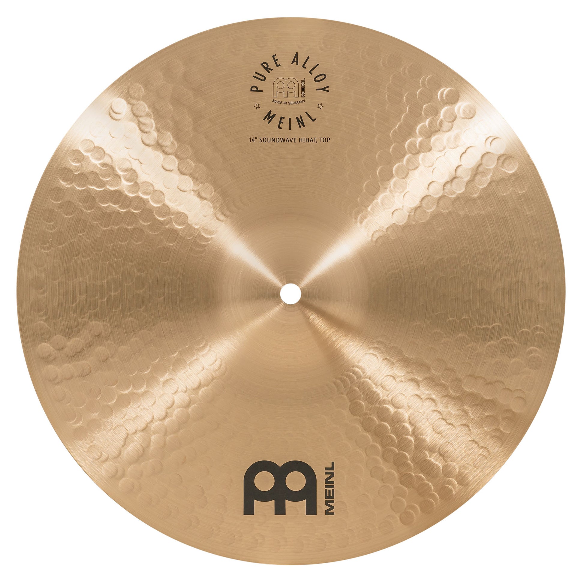 Hithat 14" Soundwave Meinl Pure Alloy fini Traditional martelé