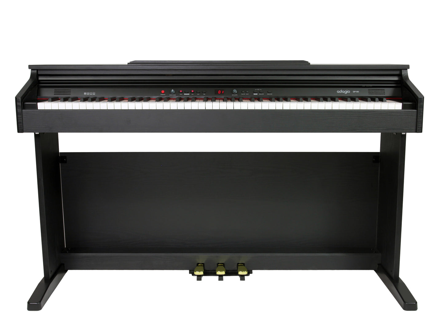 Piano numérique meuble Adagio DP150BK | 88 notes, toucher lourd
