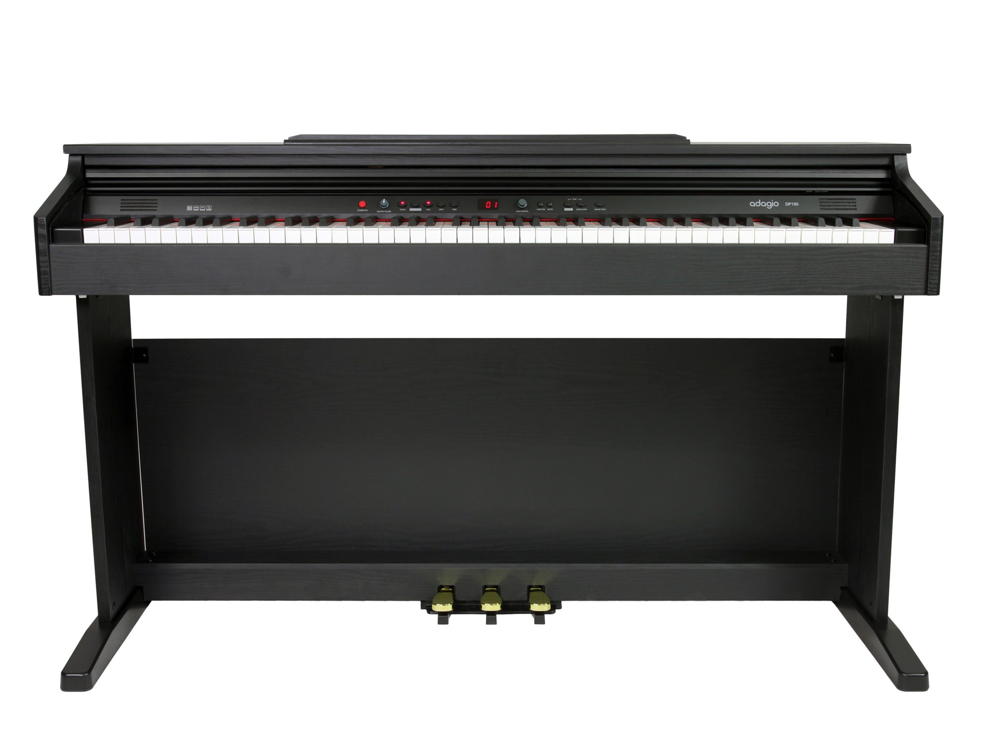 Piano numérique meuble Adagio DP150BK | 88 notes, toucher lourd
