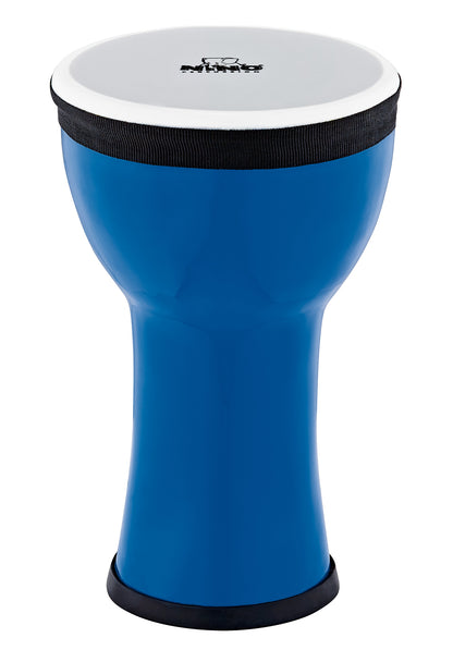DJEMBE NINO ÉLÉMENT 6" BLEU, SYNTHÉTIQUE, PEAU PLASTIQUE, 26.7CM