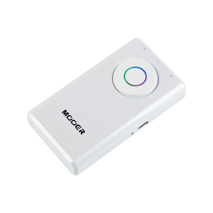 Interface PRIME P1, pour guitare et basse, technologie MNRS de modélisation d'amplis et d'effets, blanc