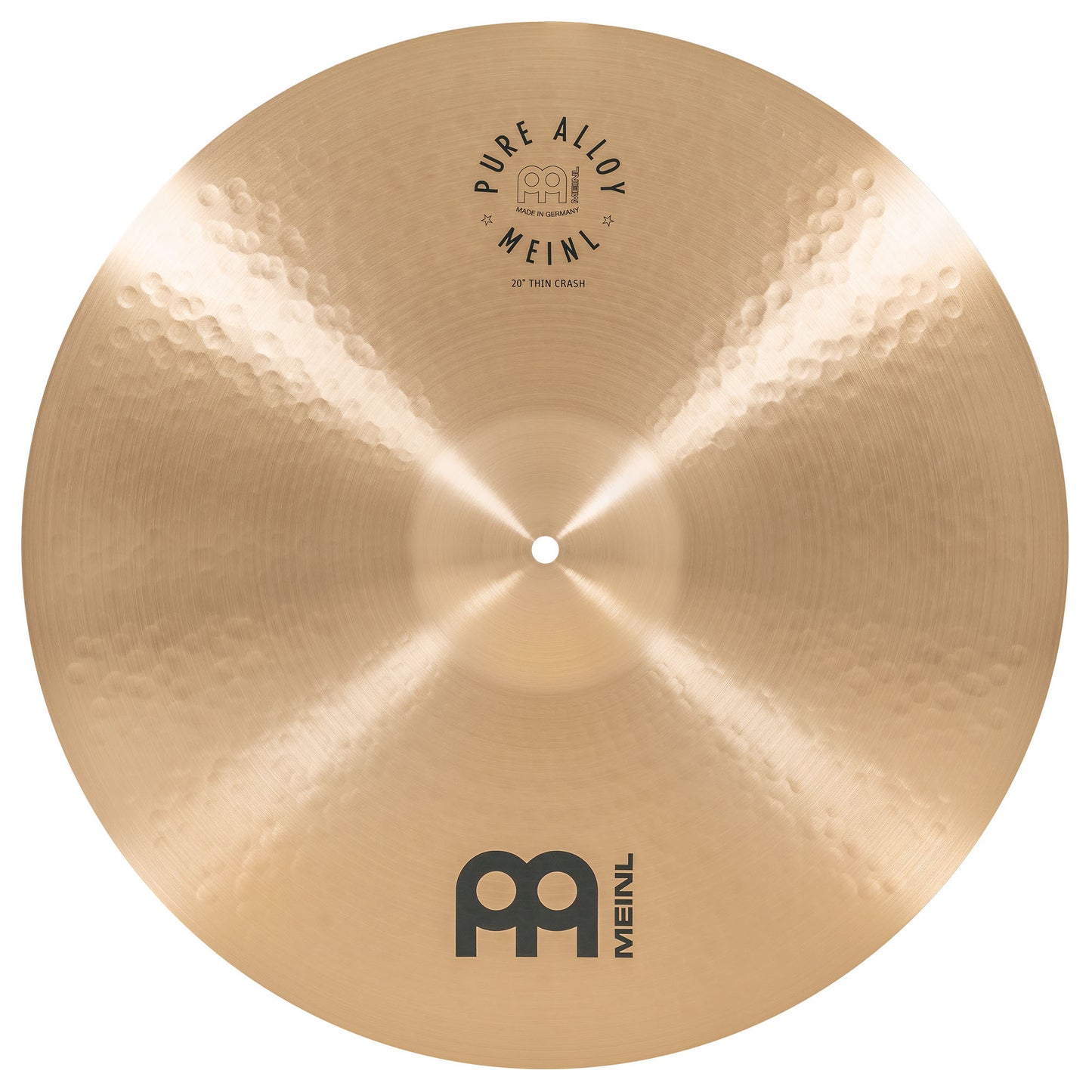 Thin Crash 20" Meinl Pure Alloy fini Traditional martelé