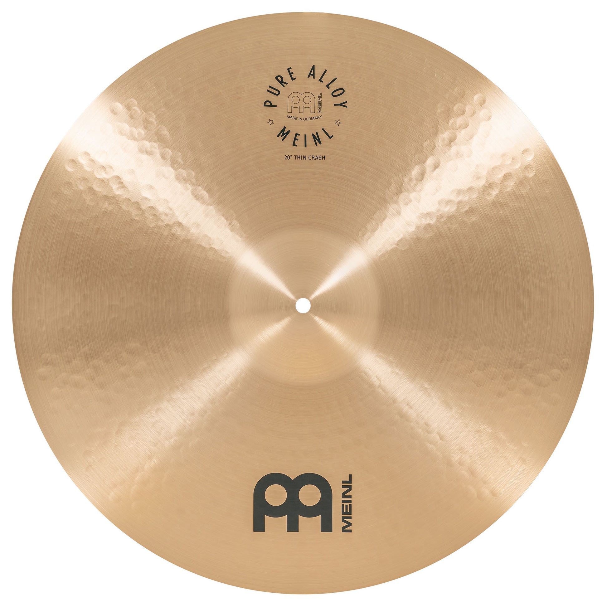 Thin Crash 20" Meinl Pure Alloy fini Traditional martelé