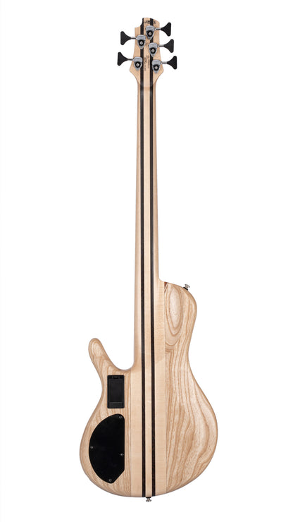 A5 BEYOND, SINGLE CUTAWAY, CORPS FRÊNE, TABLE BUBINGA, MANCHE TRAVERSANT, MICROS ET EQ BARTOLINI MK-1, NATUREL,ETUI FLY CASE