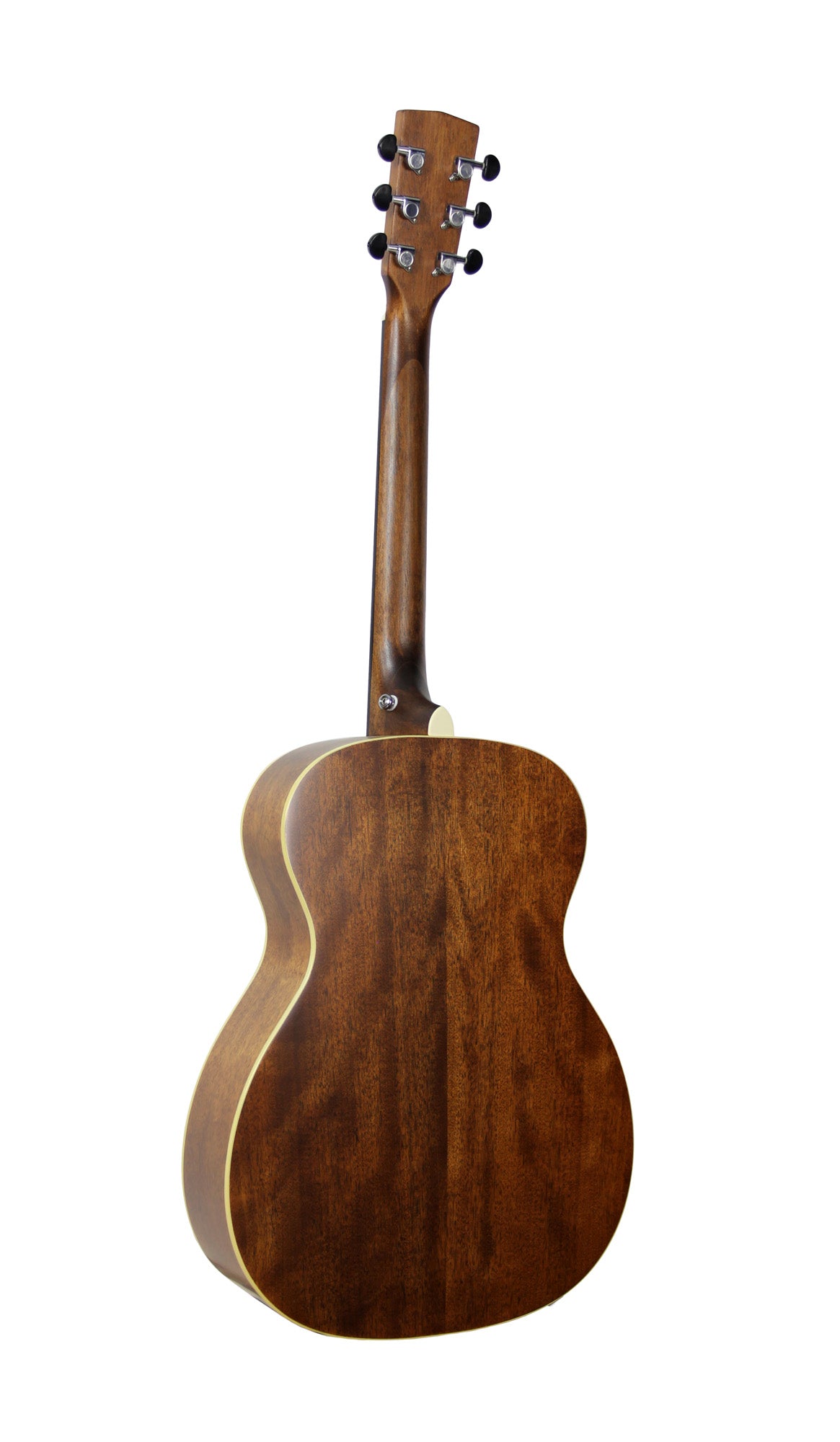 L100-O, forme Orchestra Model, table épicéa massif, fond & éclisses acajou, touche ovangkol, sillet 45 mm, naturel satiné