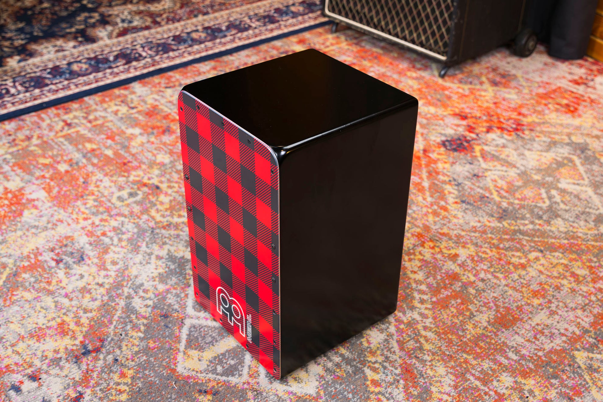 Cajon Meinl série Headliner finition Lumberjack à carreaux, timbres ajustables