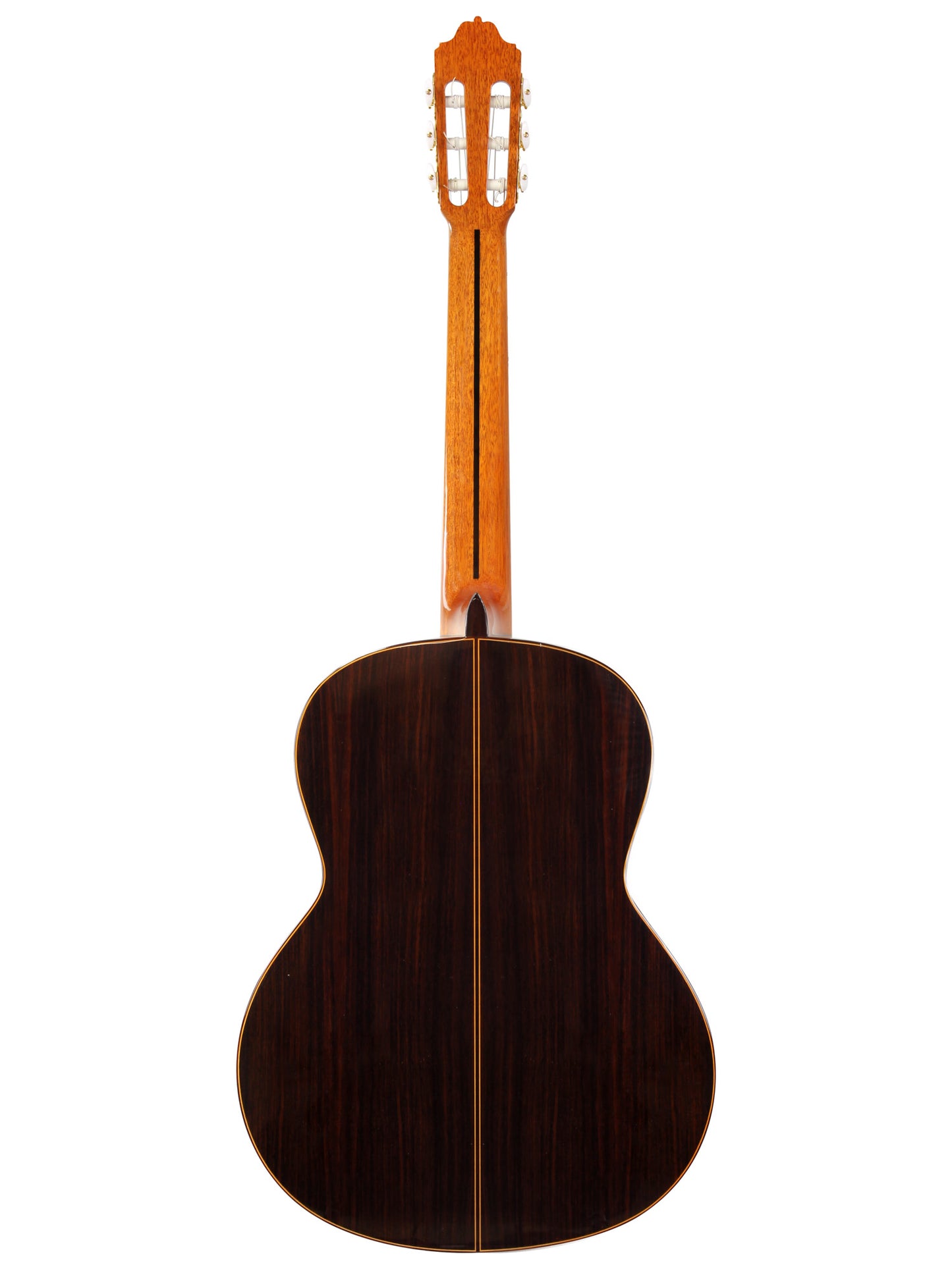 Basse Baritone Quint, 6 cordes, table cèdre massif, éclisses palissandre indien massif, fond palissandre indien, touche ébène