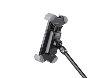 SUPPORT DE SMARTPHONE UNIVERSEL K&M 19753, FIXATION FILETAGE 3/8" ET 5/8", NOIR