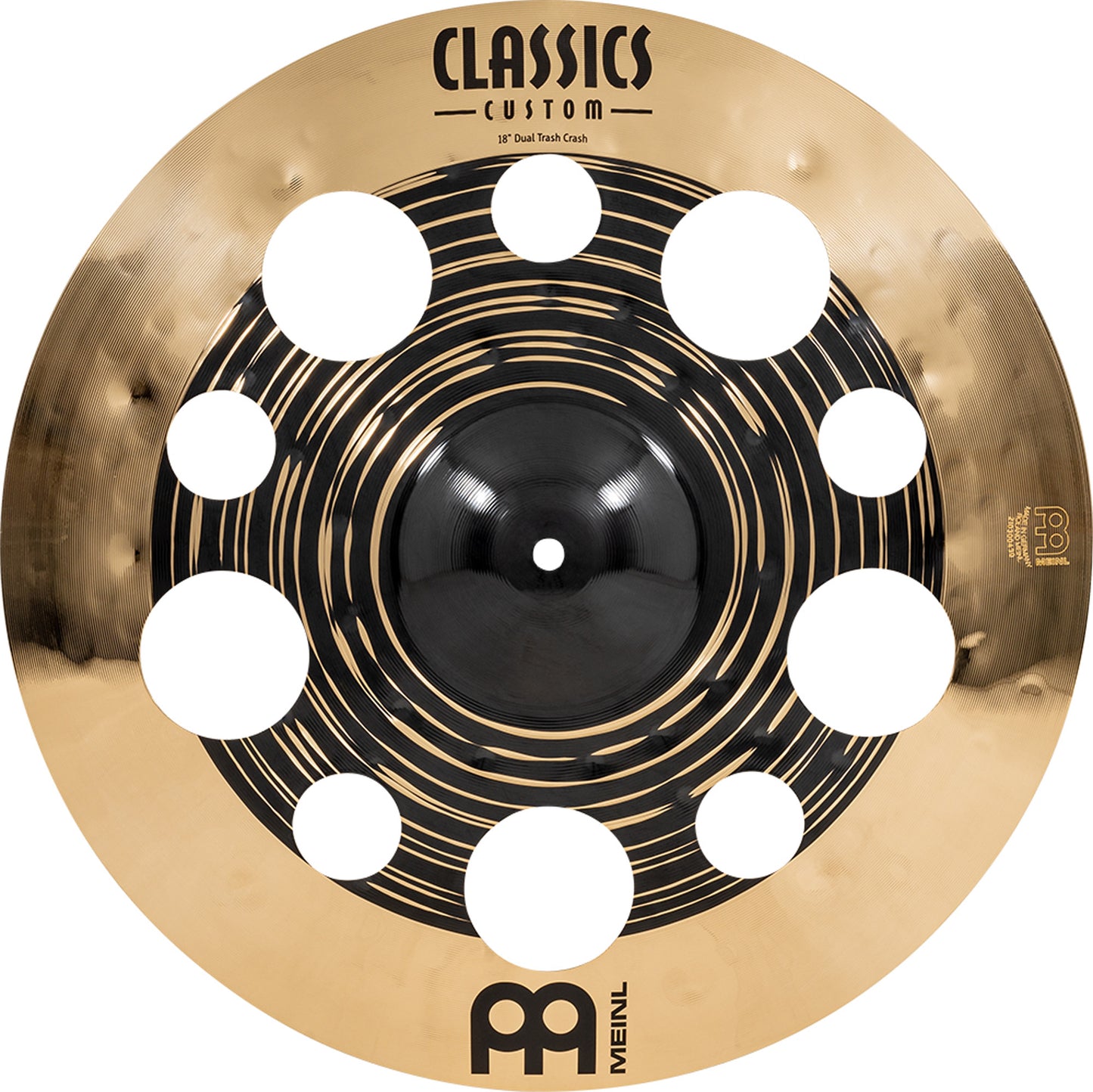 TRASH CRASH MEINL 18" CLASSICCUSTOM DUAL