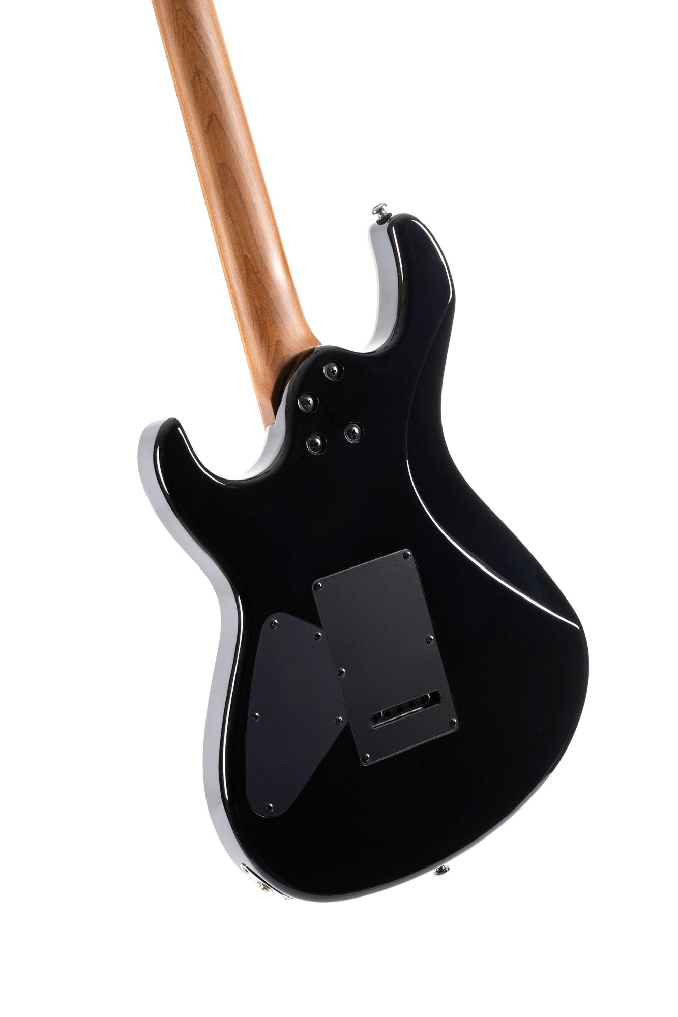 G290 FAT II, corps sassafras, table érable flammé, manche et touche érable torréfié, 2 micros Voiced Tone VTH-77, violin burst