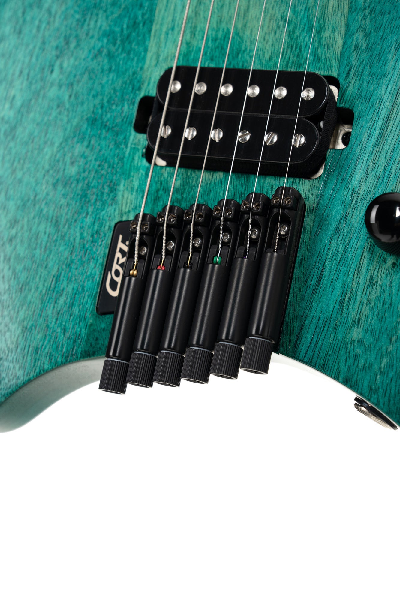 GUITARE CORT SPACEG6MS SEMIGLOSS TURQUOI