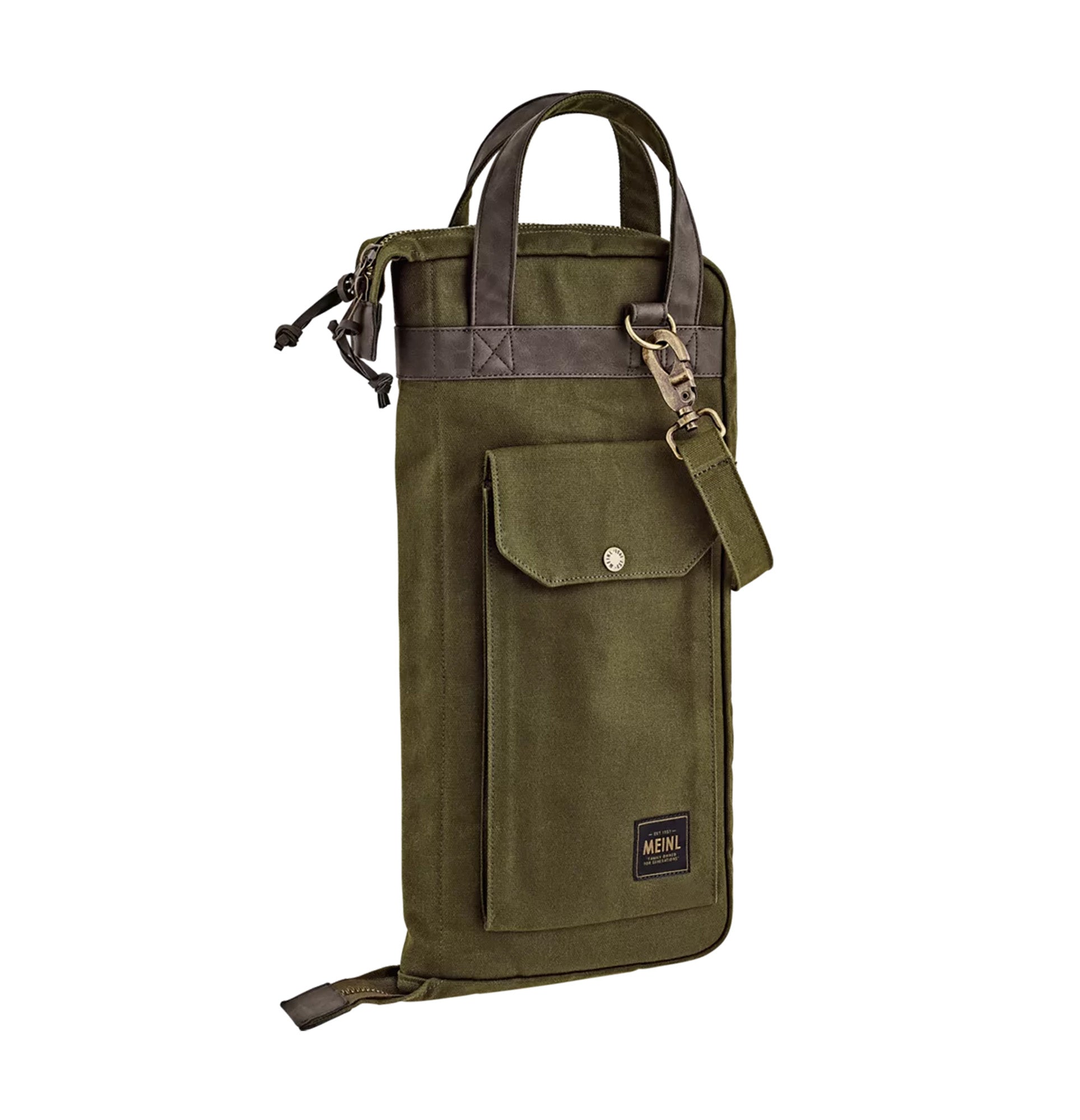 HOUSSE BAGUETTES MEINL TOILE CIREE FOREST GREEN