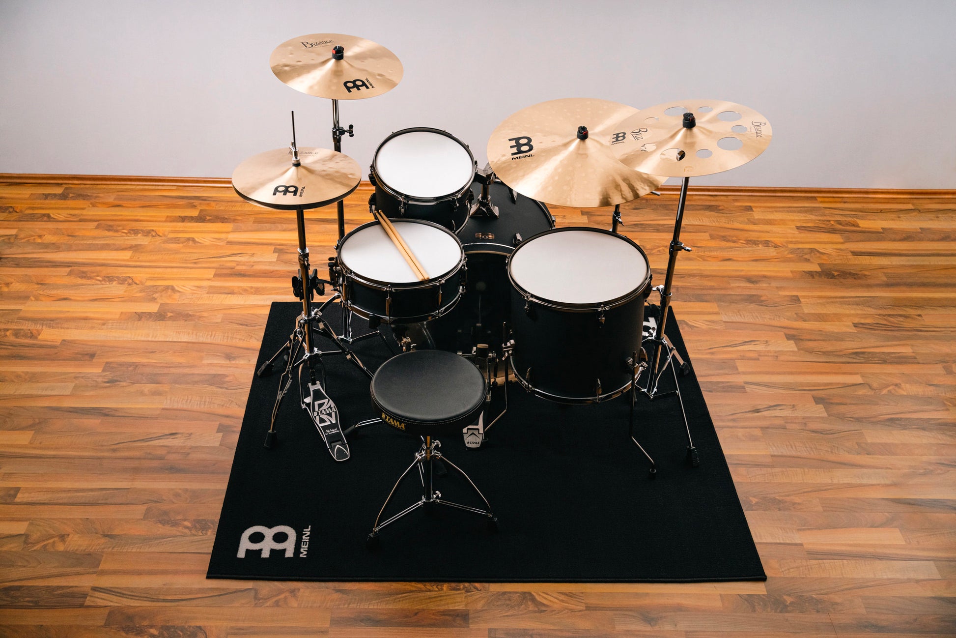 TAPIS BATTERIE MEINL NOIR/BLANC SMALL