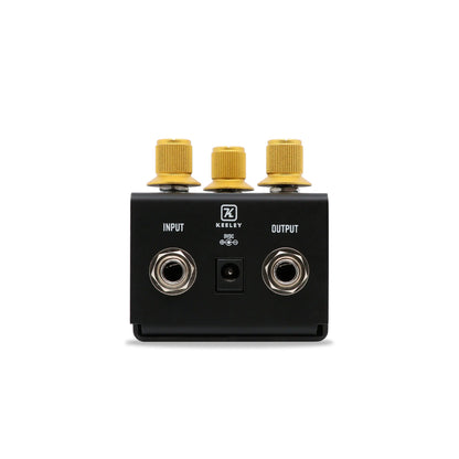 Pédale SUPER RODENT, overdrive et distorsion basée sur deux pédales légendaires, 100% analogique, noir et jaune