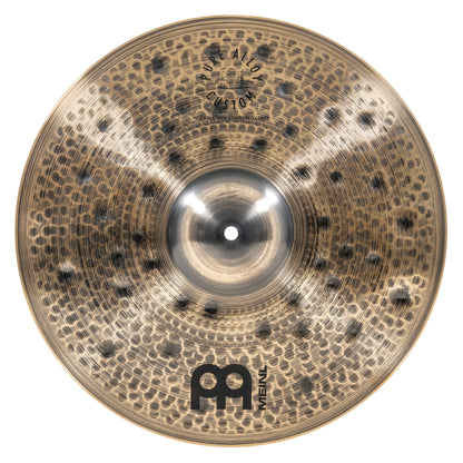 Crash 16" Extra thin hammered Meinl Pure Alloy Custom fini smoked-bronze, brilliant